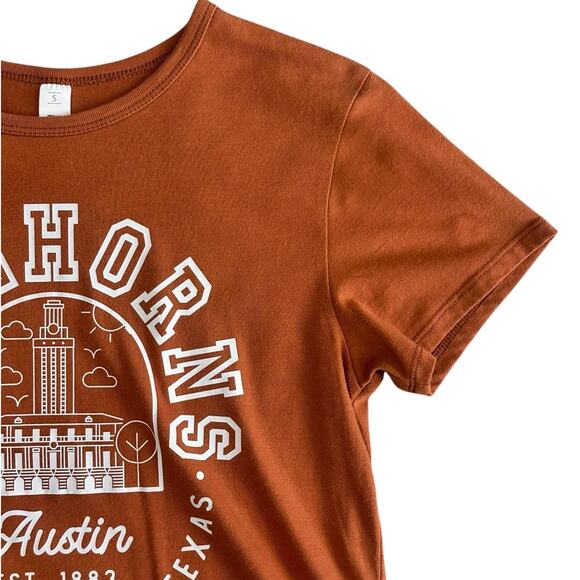 TEXAS LONGHORNS Girl's Tee Juniors Small - Picture 2 of 4